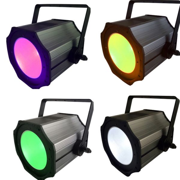 200w Aluminum RGBWA+UV 6in1 LED COB Par Can Theater Stage Wedding Lighting