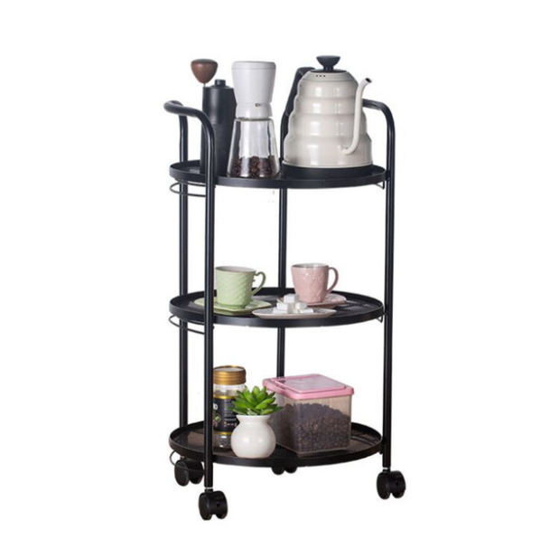 3 Tier Metal Trolley Cart