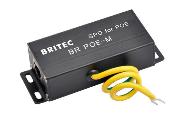 foudre TVSS du dispositif de protection de montée subite de C.C du réseau 48V Ethernet SPD Rj45 POE