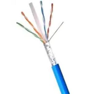 LSZH Cat6 Sftp Outdoor Cable  100m Resistant Abrasion Ethernet S Ftp