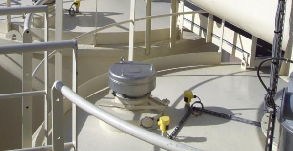 Cement Silo Top Pressure Relief Valves Explosion Proof In Concrete Batching Plants