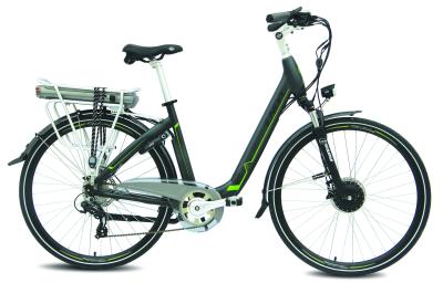 Around The Block Electric Women'S Bicycles 250/500w Motor with Rear Rack
