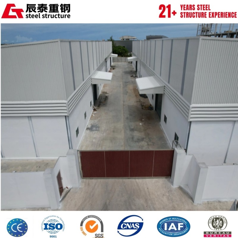 High Strength Heavy Steel Structure Breeding Shed for Large Livestock Feeding