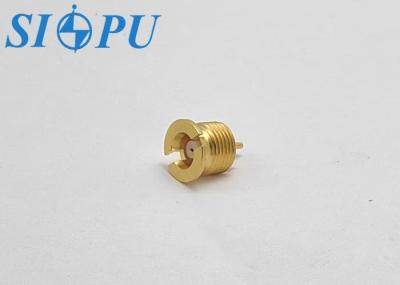 MCX Female RF Coaxial Connector – Microstrip, Threaded Mount