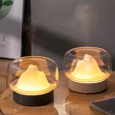 7 Color Changing LED Light Aromatherapy Essential Oil Diffuser air ultrasonic humidifier Light Wood color GXZ-X907