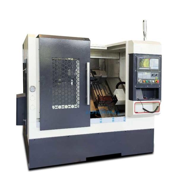 TCK40 Slant Bed Machine Turning Center Metal Hydraulic Turret A2 6 Spindle