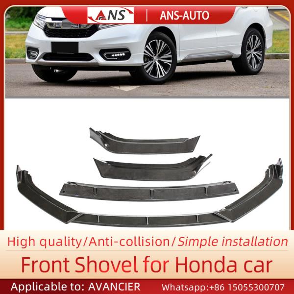 Polyurethane Honda Avancier Car Bumper Lip Bolt On Installation