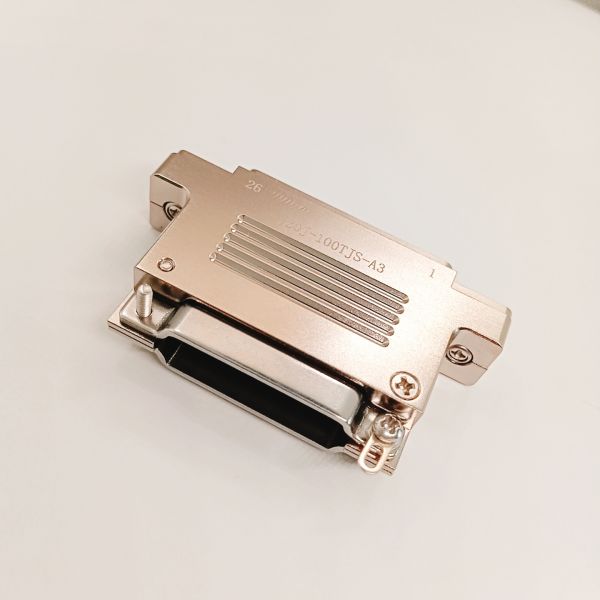 Micro Rectangular Connector 1.27mm Mini D Connectors J30J-100TJS-A3 With A3 Wire Clamp