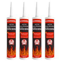 Retardante de incêndio selante de silicone neutro cola de vidro adesivo selante de amortecimento