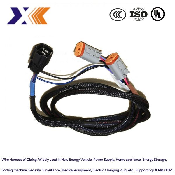 Customized Connector Type Security Wire Harness for Industrial Controlling Appliance