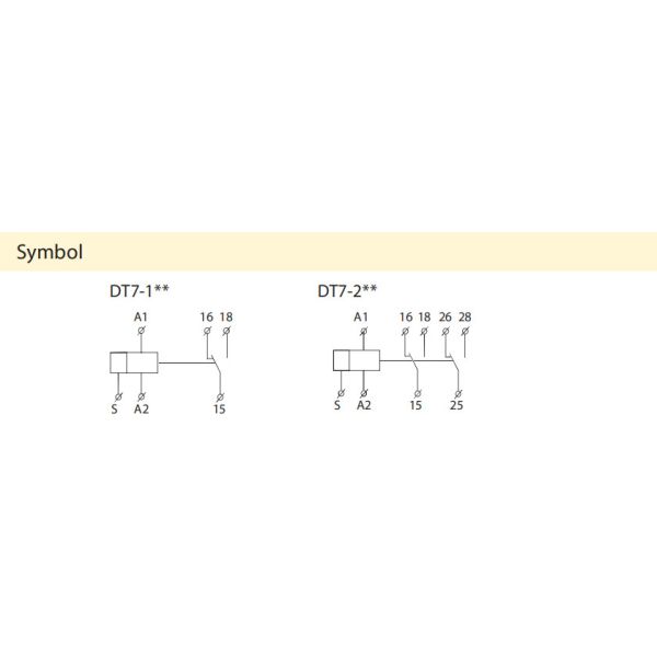 DT7-1BL Din Rail Electronic Relay Programmable Pulse and AC/DC12V-240V