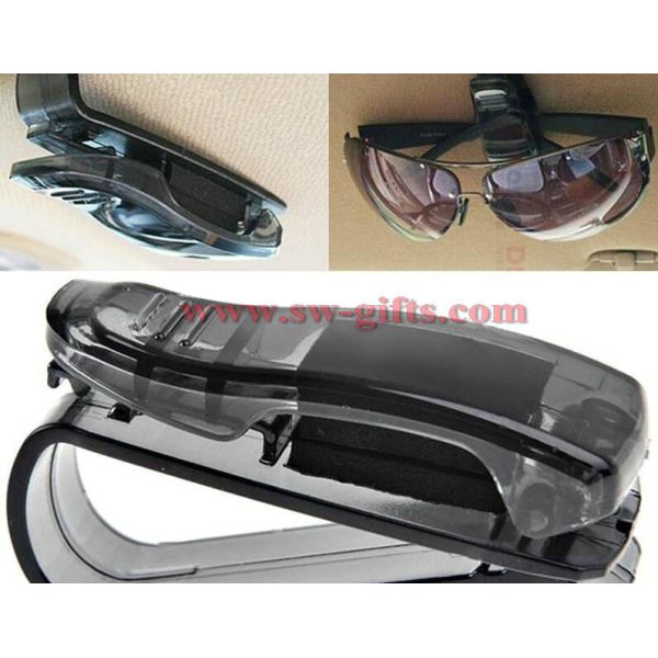 Car Sun Visor Glasses Sunglasses Ticket Receipt Card Clip Storage Holder Storage Shelf Car Organizer Accessories Platic