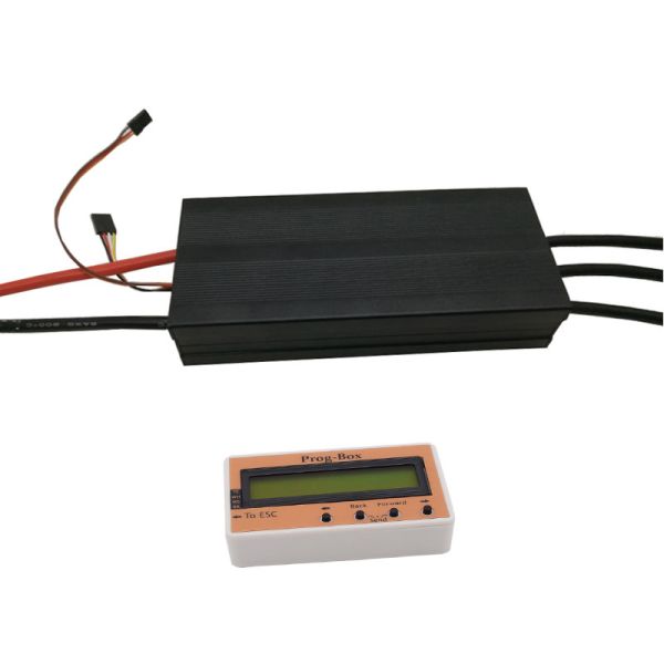 Цвет черноты регулятора скорости ESC крышки 120V 200A RC электронный для UAV