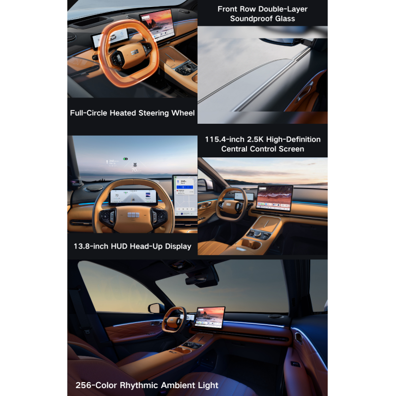 New 2026 for Galaxy Starship 7 135KM Intelligent Navigation Edition Plug Hybrid SUV Long Range 5-door 5-seater 150-200kW