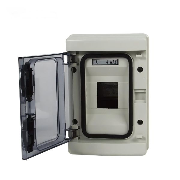 ABS Plastic 4 Way Junction Box HA4 IP65 Outdoor Electrical Enclosure Waterproof Box