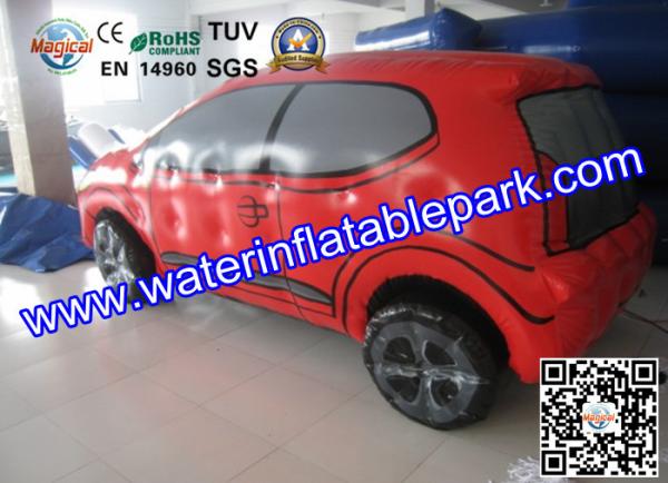 Outdoor Advertising Inflatable Car Replicas Water-proof OEM / ODM