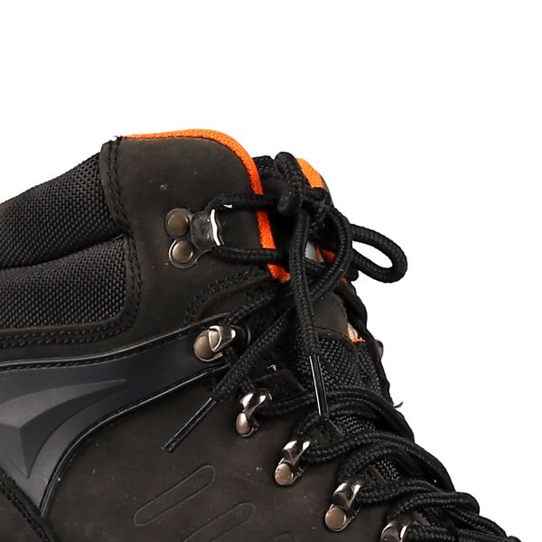 Genuine Leather Upper Safety Shoes for Impact and Compression Resistance PU Outsole Safety Boots