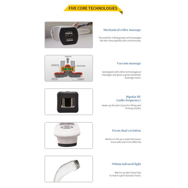Ce Approved Rf Ultrasonic Fat Vaser Liposuction Machine Your Secret to a Perfect Body
