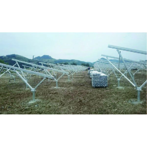 Сталь горячего погружения гальванизированная и водоустойчивый кронштейн системы установки земли панели солнечных батарей