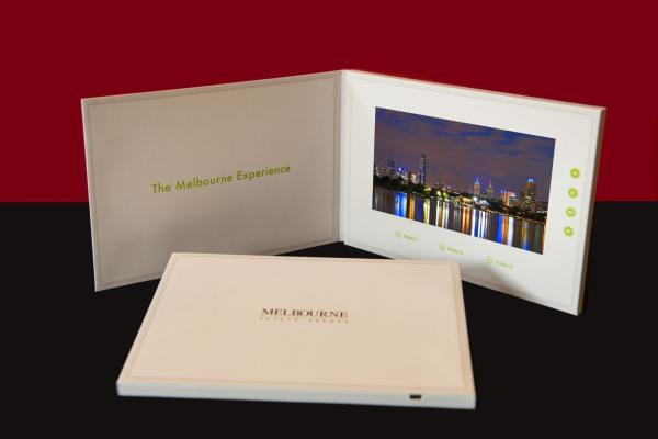 Bussiness Advertisement Flip Book Video With A4 , A5 And Customized