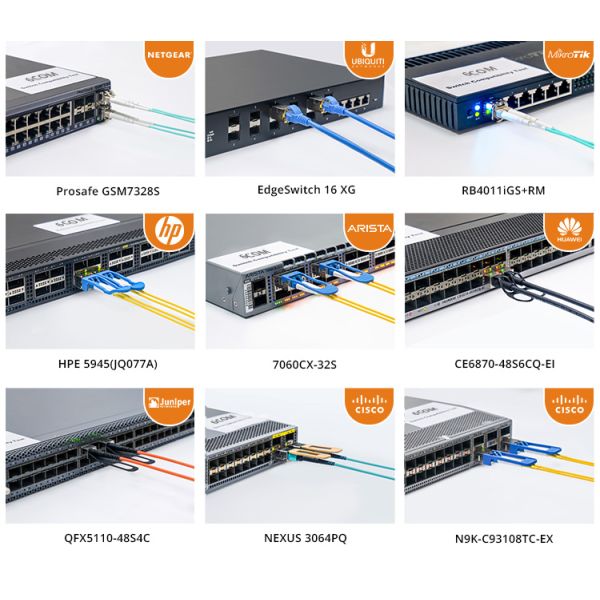 Приемопередатчик 1310nm 10km стекловолокна SFP-10G-LR 10GBASE-LR SFP+
