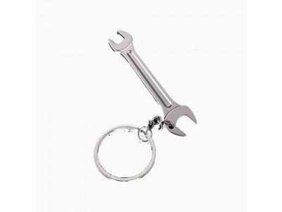 Mini Tool Wrench Bottle Opener,Funny bottle opener keychain, mini wrench shaped, silver plating