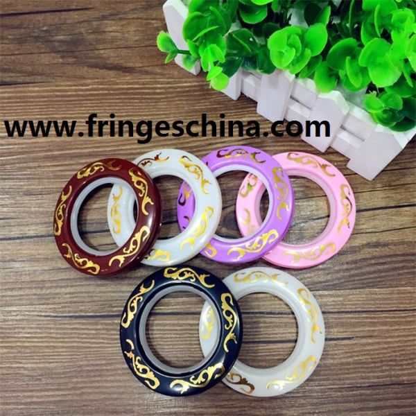 Fashion Prime ABS Plastic Custom Curtain Rings Circles Rod Accessories