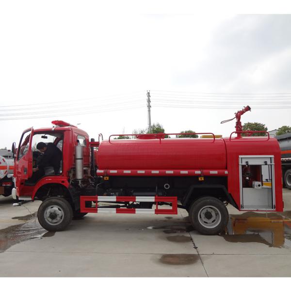5000 Liters Mini Water Fire tank Truck