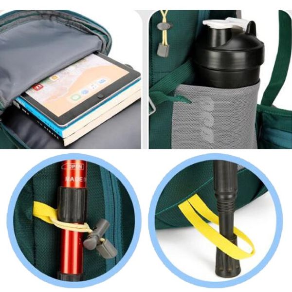 Multi Functional Outdoor Hiking Bag Large Capacity Lightweight Travel Hiking Vacation Men'S And Women'S Cycling Bag