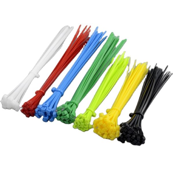 2.5*100mm 4*300mm Colour Cable Ties Flexible 4 Inch Nylon Cable Tie