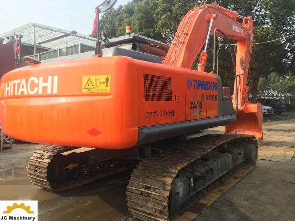 Os 2015 anos quase novo usaram a máquina escavadora ZX240-3G 24T de Hitachi com tempo de funcionamento 1800h