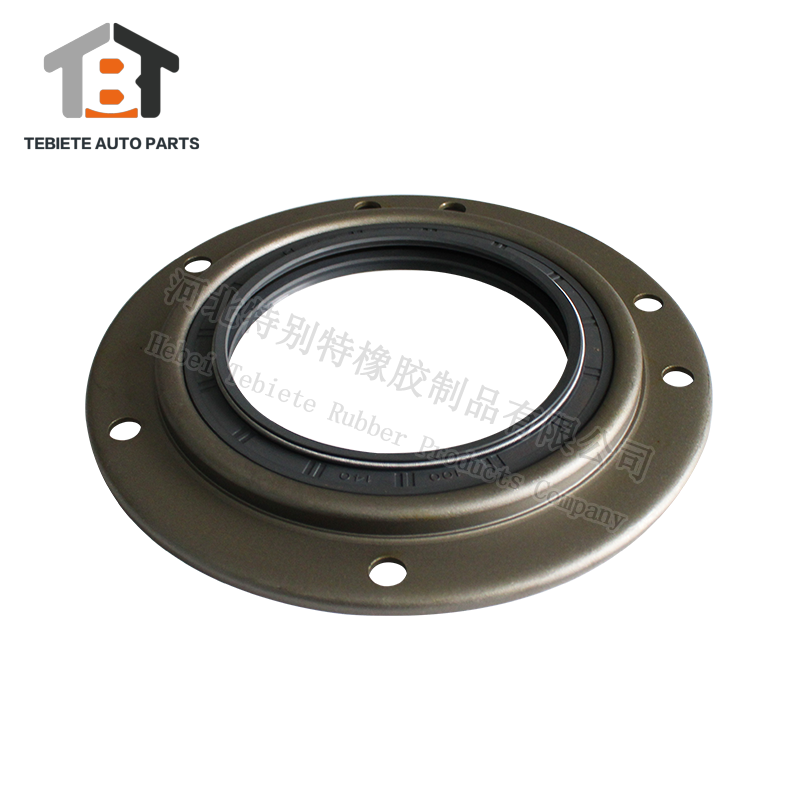 Crankshaft Oil Seal 100x125x12mm With Iron Pad 100 125 12 NBR Shaft Seals For Dongfeng Trailer