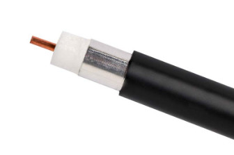 Welding Smooth Aluminum Tube QR500 Trunk Coaxial Cable 2.77mm CCA Conductor