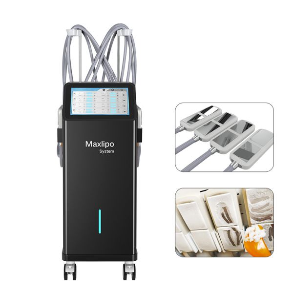 Non Invasive 800W Cryolipolysis Machine 8 Handles For Body Slimming