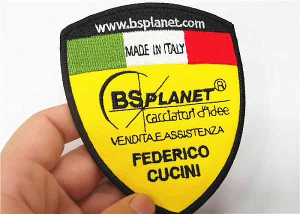 Security Uniforms Embroidered Badge Patches Sew On Patches For Jackets