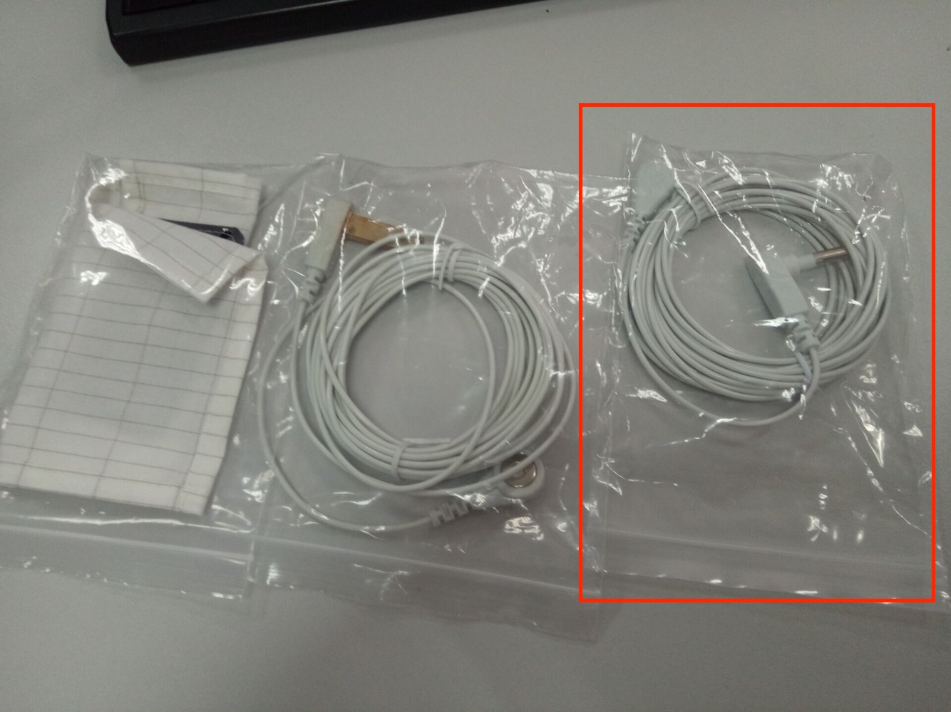 Earthing Antistatic Cable With 15ft  ESD Grounding Cord Connector