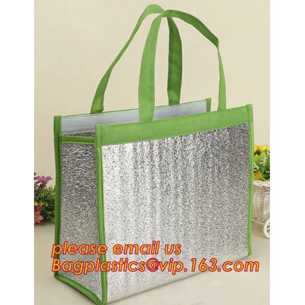 thermal insulation 600D polyester cooler tote bag,Aluminum foil cold thermal insulation shoulder cooler bag bagease pac