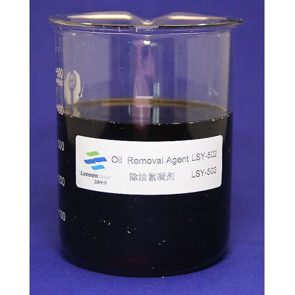 Желтый жидкий масляный удаление агента LSY-502 Нефтяные месторождения канализационные стоки тень хранилища масляный удаление агента