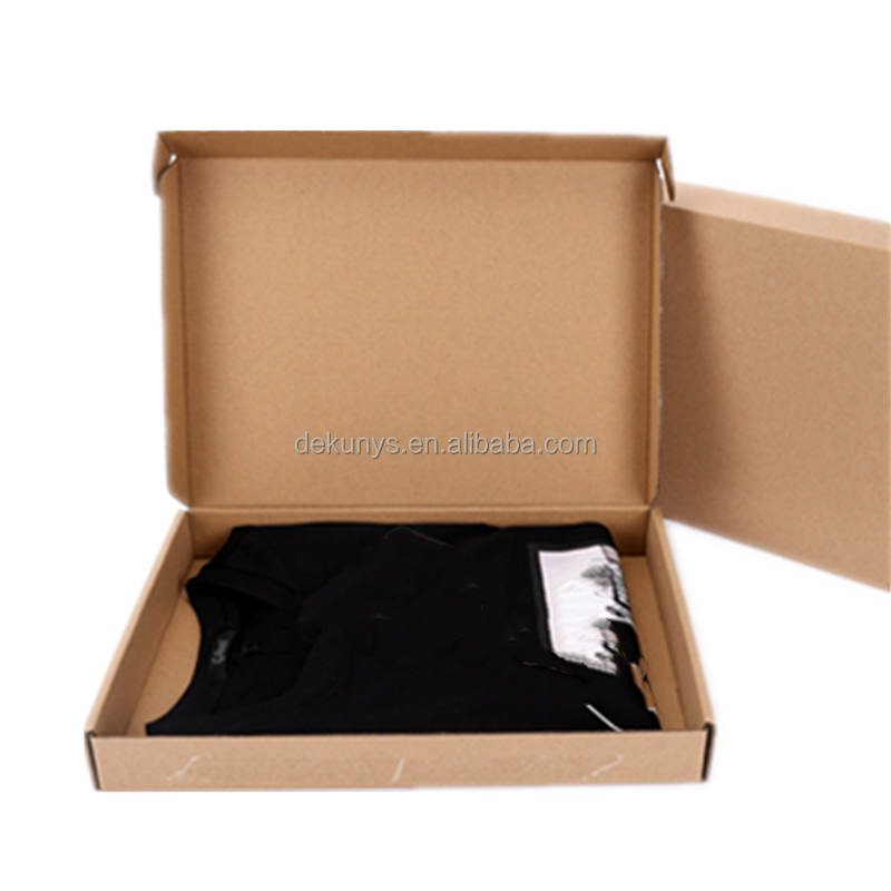 9x6x2 Plain Craft Mailer Box Packaging For Underwear Eco Friendly Shipping