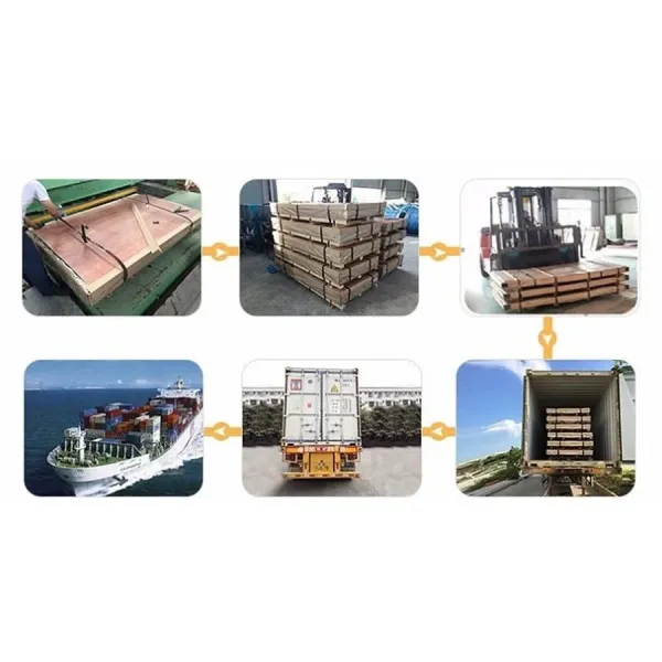 Placas de acero al carbono laminadas en caliente para la construcción naval