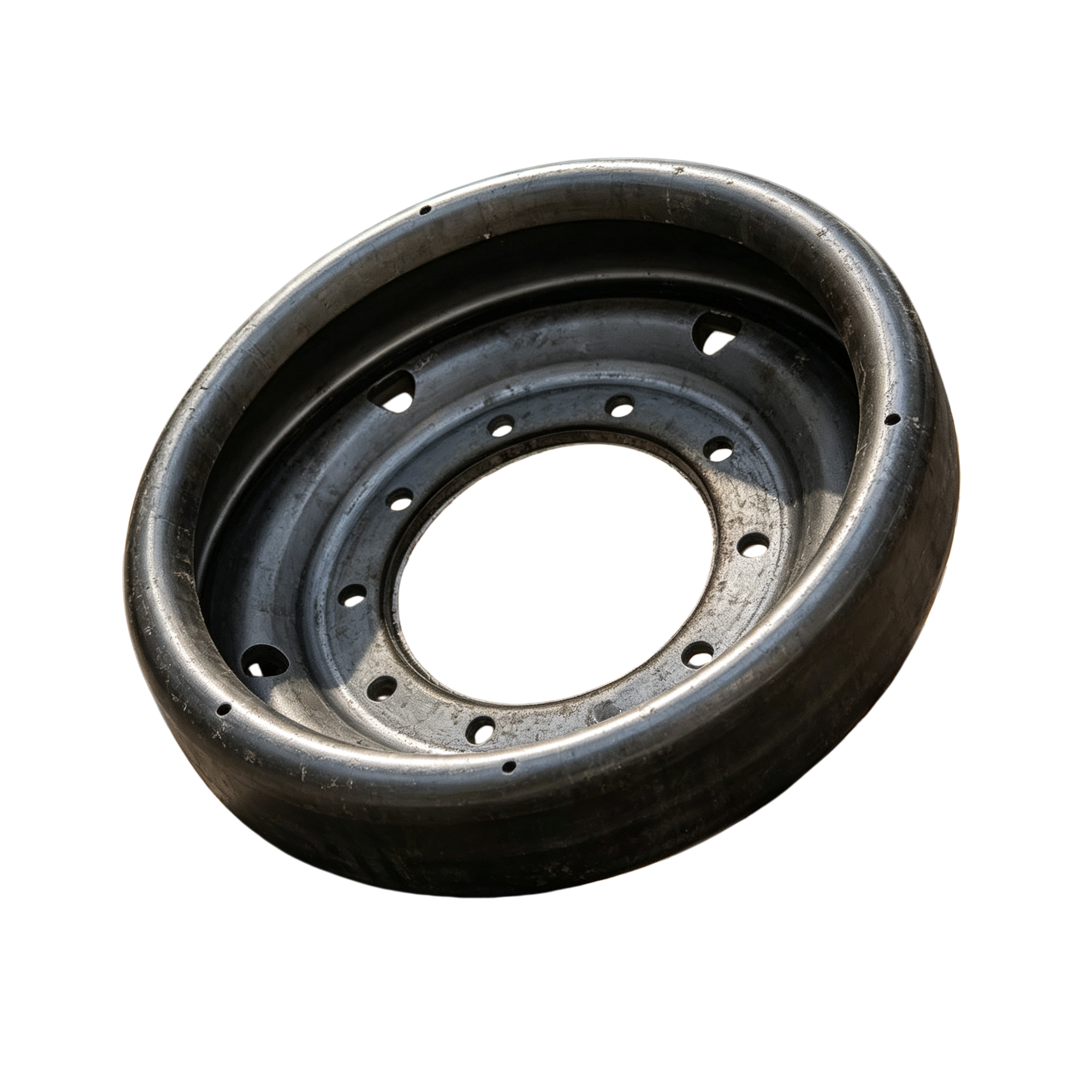 Stamped Steel Wheel Rim with High Strength Steel Construction and Precision Metal Stamping Process for Lightweight and Durable Automotive Applications