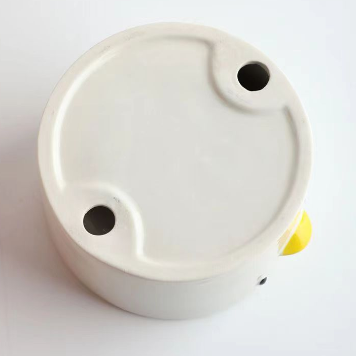 Personalized Ceramic Pet Bowl Chicken Shape For Cat Dog Food Water OEM