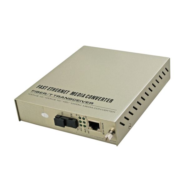 WDM Media Converter 100Mbps Раковина на баре Файбры медные расширители
