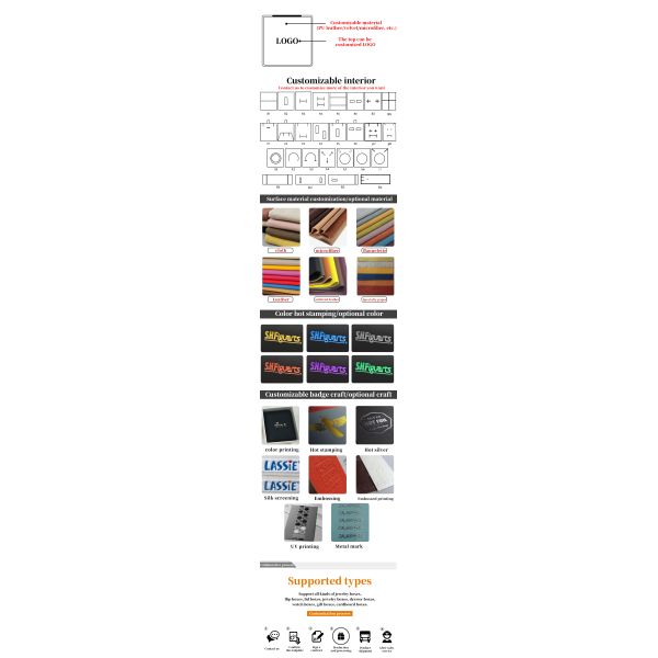 Boîte en papier remplie octogonale pour l'approvisionnement