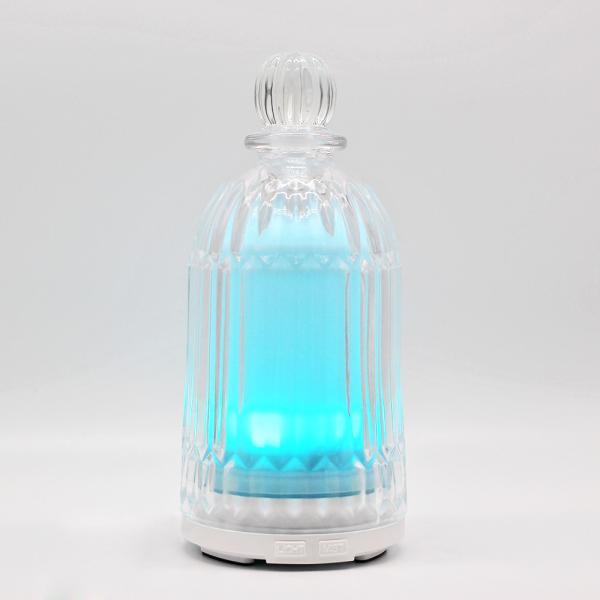 HOMEFISH OEM Dropshipping Multicolored 120ml Glass Humidifier Essential Oil Diffuseur Scent Diffuser Machine