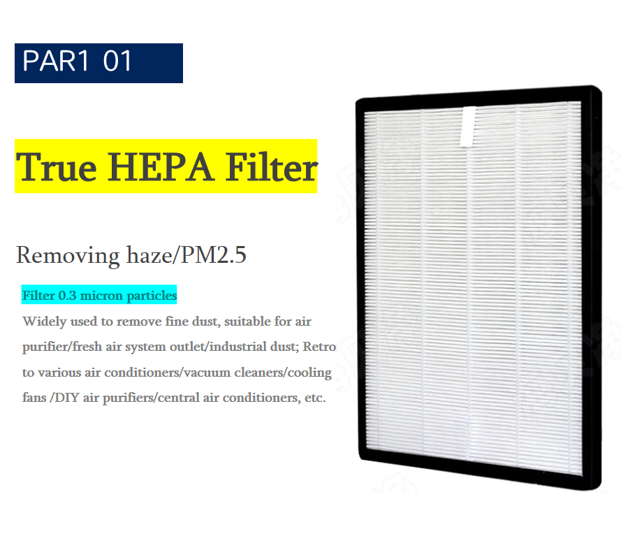 Customized High Efficiency HEPA and Activated Carbon Air Purification Filter for Cleanroom Use