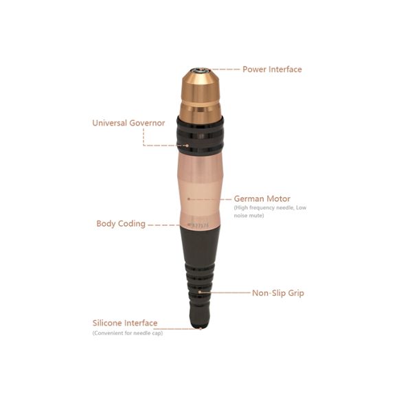 10V Digital Permanent Makeup Machine lip Eyeliner Tattoo Gun