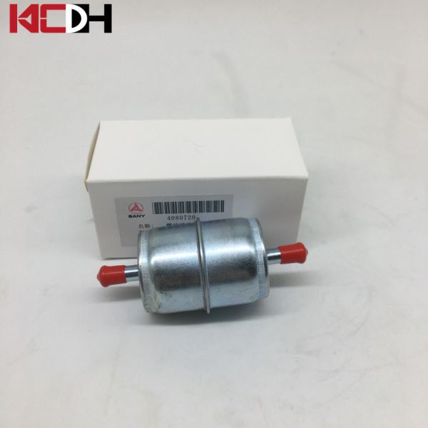Машинные части экскаватора Sany заправляют топливом патрон фильтра 4080720 фильтра дизельный