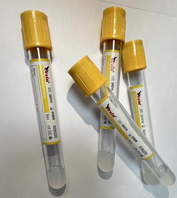 Diagnostic Glass Vacuum Blood Test Tube High Sample Integrity Gel Clot Activator