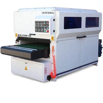 20m/Min Door Cabinet Wood Polishing Machine Brushing Polish Sander Machine